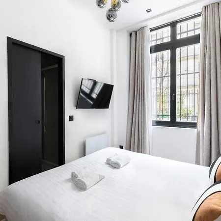 公寓 Hsh Amsterdam St-lazare Luxury & Design 6p-2br *